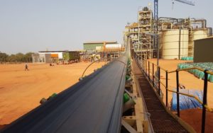 The Hummingbird Resources (AIM:HBR) gold production facility at its Yanfolila mine in Mali, West Africa