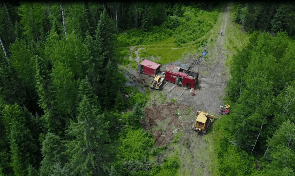 Drilling for gold at the Great Bear (TSXV: GBR) Red Lake Deposit, Ontario
